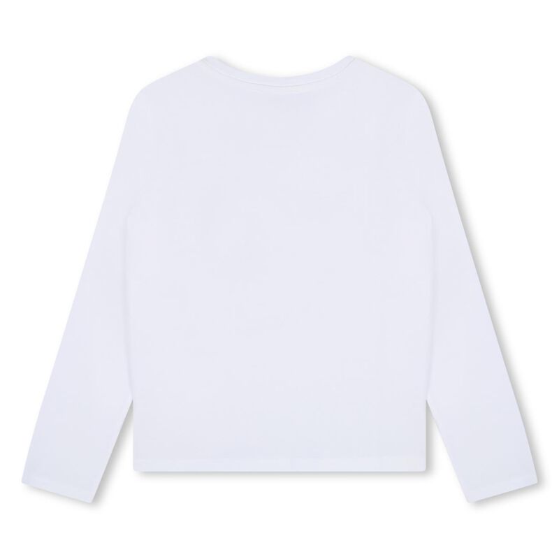 Michael Kors Mk Heart Logo T-Shirt 6Y - 8Y image number 4